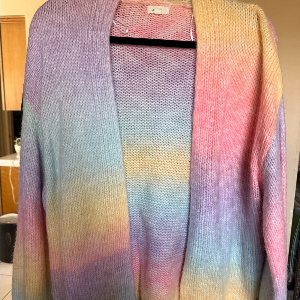 Debut Pastel Rainbow Women's Cardigan